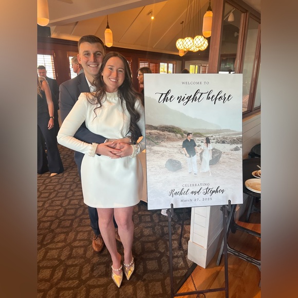 NADINE MERABI ATHENA WHITE DRESS - Picture 7 of 7